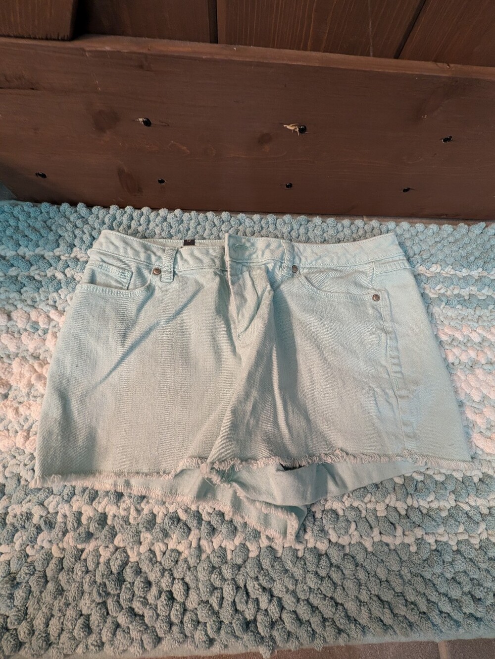 Lauren Conrad White Women's Denim Shorts - Casual Summer Style